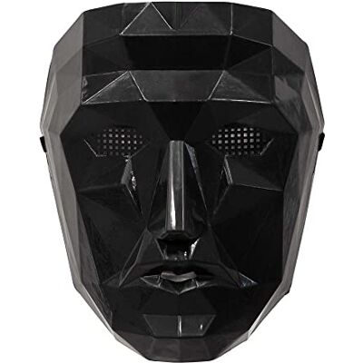 Boland Maske Dreieck, Quadrat, Kreis oder Anführer, 4 Motive zur Auswahl, Soldat Wächter, Spieler, Gesichts-Maske, koreanische Spiel-Maske, Game, Kostüm, Karneval, Mottoparty Boland Maske Dreieck, Quadrat, Kreis oder Anführer, 4 Motive zur Auswahl, Soldat Wächter, Spieler, Gesichts-Maske, koreanische Spiel-Maske, Game, Kostüm, Karneval, Mottoparty