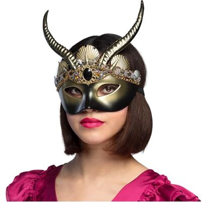 Boland Voodoo Maske, Totenkopfmaske, Zubehör für Kostüme, Karneval, Mottoparty und Halloween Boland Voodoo Maske, Totenkopfmaske, Zubehör für Kostüme, Karneval, Mottoparty und Halloween