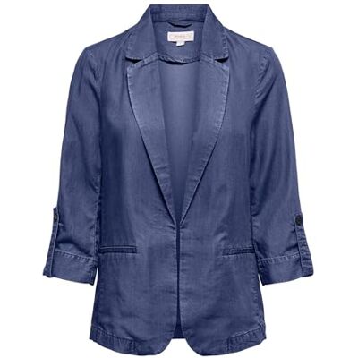 ONLY Onlcaro Charis 3/4 Unlined Blazer WVN Cc ONLY Onlcaro Charis 3/4 Unlined Blazer WVN Cc