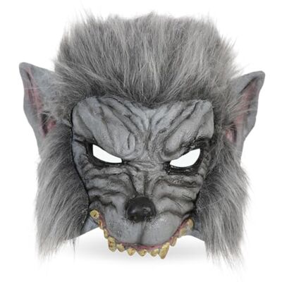 FRIES Halbmaske Werwolf – Bedrohlicher Look für Halloween und Kostümpartys FRIES Halbmaske Werwolf – Bedrohlicher Look für Halloween und Kostümpartys