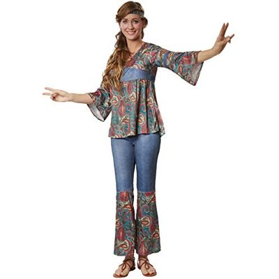 dressforfun Hippie Kostüm Set, 60er Jahre Kostüm, 70er Mode, Kostüm Hippie Frau, Hippie-Kostüm, Flower Power Kostüm, Hippie Damen, Damen Hippie, Kostüme Fasching Damen dressforfun Hippie Kostüm Set, 60er Jahre Kostüm, 70er Mode, Kostüm Hippie Frau, Hippie-Kostüm, Flower Power Kostüm, Hippie Damen, Damen Hippie, Kostüme Fasching Damen
