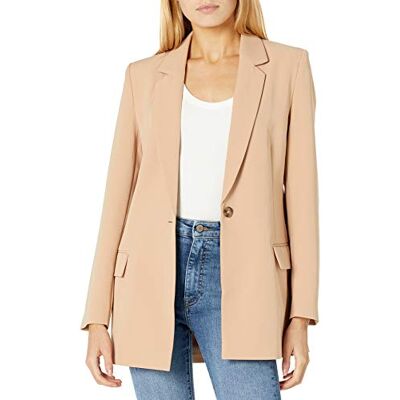 The Drop Blazer für Damen, Blake Lang, Praline, XXS The Drop Blazer für Damen, Blake Lang, Praline, XXS