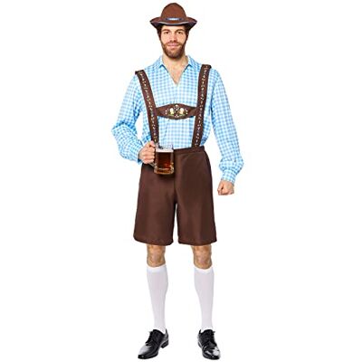 amscan 9917557 Herren Oktoberfest Bayerischer Mann Faschingskostüm Größe: L amscan 9917557 Herren Oktoberfest Bayerischer Mann Faschingskostüm Größe: L