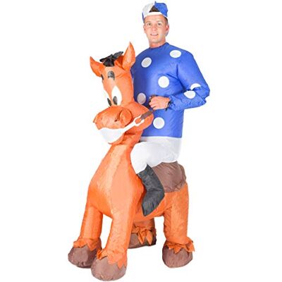 Bodysocks ® Aufblasbares Jockey Kostüm für Erwachsene Bodysocks ® Aufblasbares Jockey Kostüm für Erwachsene