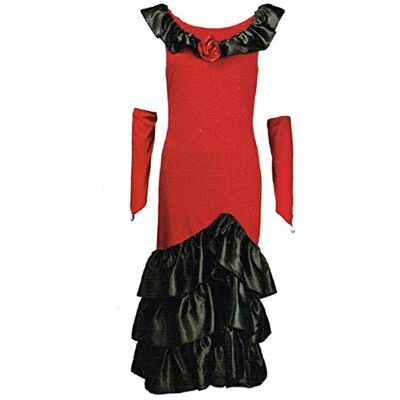 Unbekannt Damen Kostüm Fasching Fastnacht Karneval Mottoparty Tango Tänzerin M 40/42 Unbekannt Damen Kostüm Fasching Fastnacht Karneval Mottoparty Tango Tänzerin M 40/42