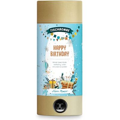 ARTOZ Tischbombe “Happy Birthday” Wiederverwendbares Tischfeuerwerk ohne Feuer Konfetti Kanone für Geburtstag nachfüllbar für Kinder & Erwachsene Glitzer Partyknaller Indoor ARTOZ Tischbombe “Happy Birthday” Wiederverwendbares Tischfeuerwerk ohne Feuer Konfetti Kanone für Geburtstag nachfüllbar für Kinder & Erwachsene Glitzer Partyknaller Indoor