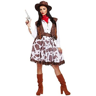 Henbrandt Cowgirl-Kostüm für Damen Größe 36-40 Henbrandt Cowgirl-Kostüm für Damen Größe 36-40