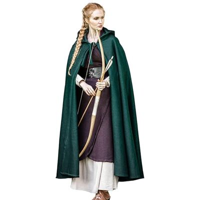 Leonardo Carbone ® Unisex Mittelalter Wollumhang mit Langer Kapuze Hervir Mittelalter Kleidung Damen & Herren, Cape Männer, Hobbit Kostüm, LARP-Kleidung, Wikinger, Cosplay, Halloween Leonardo Carbone ® Unisex Mittelalter Wollumhang mit Langer Kapuze Hervir Mittelalter Kleidung Damen & Herren, Cape Männer, Hobbit Kostüm, LARP-Kleidung, Wikinger, Cosplay, Halloween
