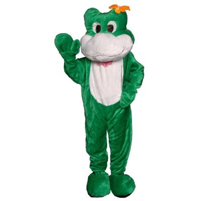 Dress Up America Weißes Und Grünes Froschmas Kottchen-Kostüm Für Erwachsene, Unisex Children, Mehrfarbig, Einheitsgröße Dress Up America Weißes Und Grünes Froschmas Kottchen-Kostüm Für Erwachsene, Unisex Children, Mehrfarbig, Einheitsgröße