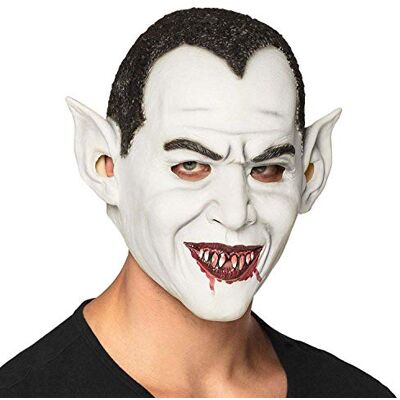 Boland 97583 Maske Vampir, Gesichtsmaske aus Latex, Kopfmaske, Gruselmaske, Halloween, Karneval, Mottoparty, Verkleidung, Kostüm Boland 97583 Maske Vampir, Gesichtsmaske aus Latex, Kopfmaske, Gruselmaske, Halloween, Karneval, Mottoparty, Verkleidung, Kostüm