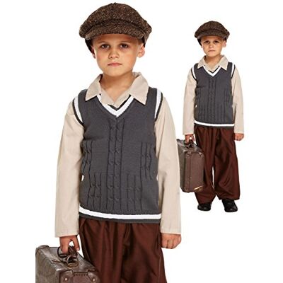 Henbrandt Jungen Mädchen Kinder WW2 Umsiedler 1940s Jahre Waise Verkleidung Buchwoche 4-12 Henbrandt Jungen Mädchen Kinder WW2 Umsiedler 1940s Jahre Waise Verkleidung Buchwoche 4-12