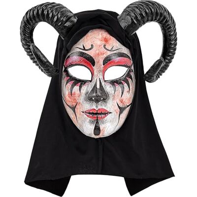 W WIDMANN MILANO Party Fashion Horror Maske mit Kapuze W WIDMANN MILANO Party Fashion Horror Maske mit Kapuze