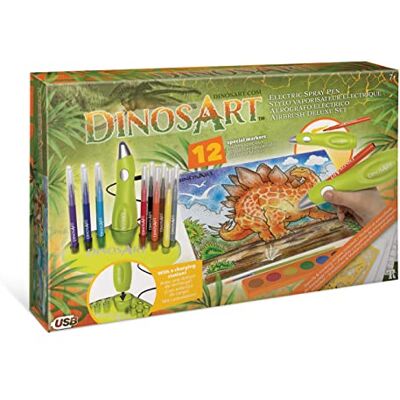 ART Airbrush Deluxe Set mit elektrischem Sprühstift, ab7 Jahre ART Airbrush Deluxe Set mit elektrischem Sprühstift, ab7 Jahre