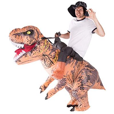 Bodysocks ® Aufblasbares Deluxe Dinosaurier Kostüm für Erwachsene Bodysocks ® Aufblasbares Deluxe Dinosaurier Kostüm für Erwachsene