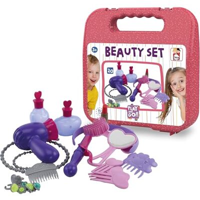 Chicos Kinderschminkset für Mädchen Mit 20 Kinderschmink-Accessoires: haarschonende Bürste, Lockenkamm und mehr Beauty- und Modeset Geschenk für Mädchen Ab 3 Jahren (87101) Chicos Kinderschminkset für Mädchen Mit 20 Kinderschmink-Accessoires: haarschonende Bürste, Lockenkamm und mehr Beauty- und Modeset Geschenk für Mädchen Ab 3 Jahren (87101)