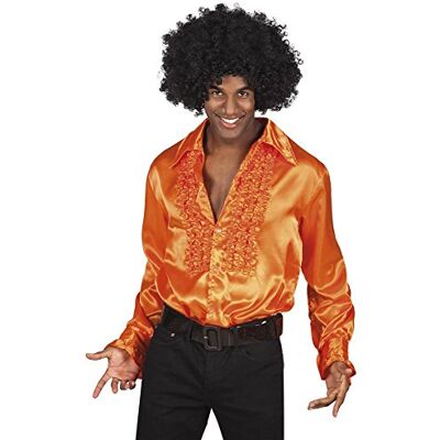 shoperama 70er Jahre Rüschen-Hemd für Herren Siebziger Disco Schlagermove Bad Taste shoperama 70er Jahre Rüschen-Hemd für Herren Siebziger Disco Schlagermove Bad Taste