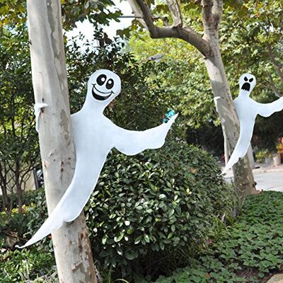 JOYIN 134cm Halloween biegsame Baum Wickeln Geist (2 Pack) für Halloween-Dekoration im Freien, Rasen Dekoration, Baum, Pilar Dekorationen, Ghost Party Supplies JOYIN 134cm Halloween biegsame Baum Wickeln Geist (2 Pack) für Halloween-Dekoration im Freien, Rasen Dekoration, Baum, Pilar Dekorationen, Ghost Party Supplies