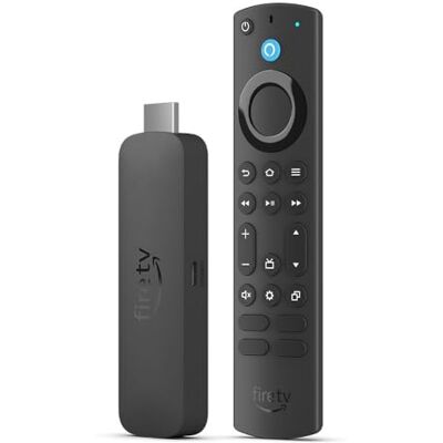 Amazon Zertifiziert und generalüberholt Fire TV Stick 4K Max, unterstützt Streaming über Wi-Fi 6E, Ambient-TV. Amazon Zertifiziert und generalüberholt Fire TV Stick 4K Max, unterstützt Streaming über Wi-Fi 6E, Ambient-TV.