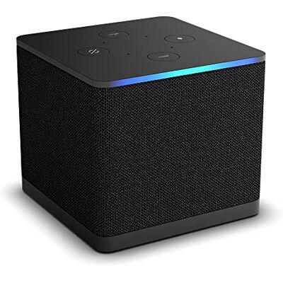 Amazon Zertifiziert und generalüberholt Fire TV Cube Streaming-Mediaplayer mit Sprachsteuerung mit Alexa, Wi-Fi 6E, 4K Ultra HD Amazon Zertifiziert und generalüberholt Fire TV Cube Streaming-Mediaplayer mit Sprachsteuerung mit Alexa, Wi-Fi 6E, 4K Ultra HD