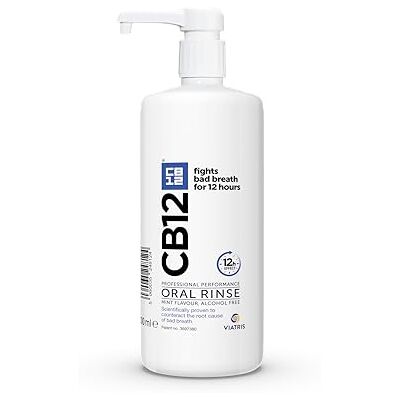 CB12 Mint Menthol Mouthwash 1000ml by CB12 Mint Menthol Mouthwash 1000ml by