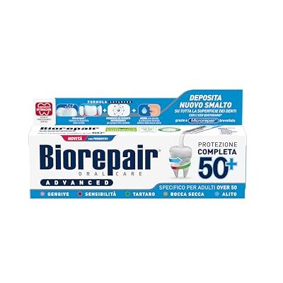 Biorepair Prot Complete Zahnpasta 50+, 75 ml, 12 Packungen Biorepair Prot Complete Zahnpasta 50+, 75 ml, 12 Packungen