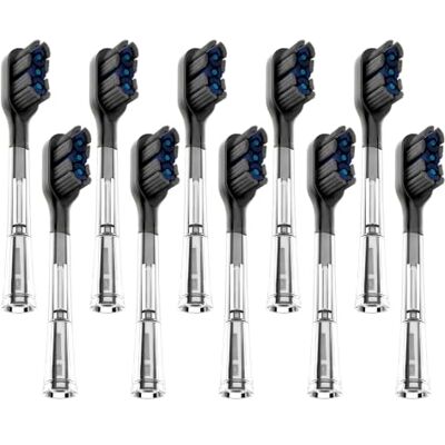 Cecotec 10er-Pack Ersatzbürstenköpfe Soft für ToothCare DeluxeSwing Verbrauchsmaterialien, Originalzubehör für elektrische Zahnbürsten Cecotec 10er-Pack Ersatzbürstenköpfe Soft für ToothCare DeluxeSwing Verbrauchsmaterialien, Originalzubehör für elektrische Zahnbürsten