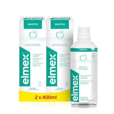 ELMEX ® Sensitive Zahnspülung 2x400ml ELMEX ® Sensitive Zahnspülung 2x400ml