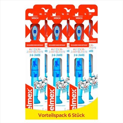 ELMEX Kindertoothbrush 2-6 Jahre - Weiche, Abgerundete Borsten ELMEX Kindertoothbrush 2-6 Jahre - Weiche, Abgerundete Borsten