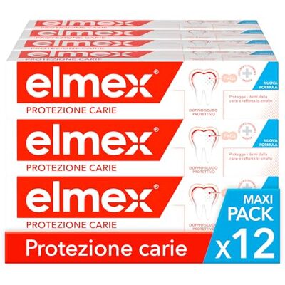 ELMEX Zahnpasta Schutz Karies 75 ml x 12 ELMEX Zahnpasta Schutz Karies 75 ml x 12