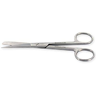 GIMA Gerade Chirurgische Schere, Spitze/Stumpfe Ende, Länge 20 cm, aus Edelstahl GIMA Gerade Chirurgische Schere, Spitze/Stumpfe Ende, Länge 20 cm, aus Edelstahl