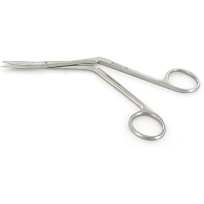 GIMA Heymann HNO-Schere, Länge 18 cm, aus Edelstahl, Medizinprodukt der Klasse I, 1 Stück GIMA Heymann HNO-Schere, Länge 18 cm, aus Edelstahl, Medizinprodukt der Klasse I, 1 Stück