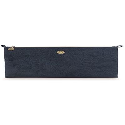 Pip Studio Cosmetic Flat Pouch Large Quilted Dark Blue 30x22x1cm Pip Studio Cosmetic Flat Pouch Large Quilted Dark Blue 30x22x1cm