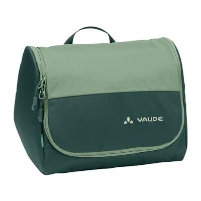 VAUDE Kulturbeutel WegaWash, gepolstert, dark forest, Einheitsgröße Kosmetiktasche mit integriertem Spiegel – Waschbeuterl mit Zahnbürstenhalter und Aufhängehaken, 7,0L Volumen, 26cm Breite VAUDE Kulturbeutel WegaWash, gepolstert, dark forest, Einheitsgröße Kosmetiktasche mit integriertem Spiegel – Waschbeuterl mit Zahnbürstenhalter und Aufhängehaken, 7,0L Volumen, 26cm Breite
