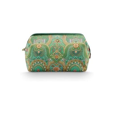 Pip Studio Cooper Cosmetic Purse Extra Large Jabali Green 30x13.8x20.7cm Pip Studio Cooper Cosmetic Purse Extra Large Jabali Green 30x13.8x20.7cm
