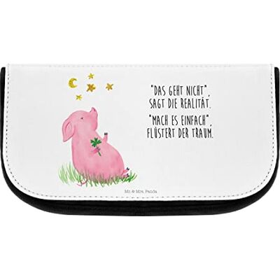 Panda Kosmetiktasche Schwein Glück Geschenk, Kosmetikbeutel, Tiere, Motivation, Träume, Beauty Case, Sterne, Gute Laune, Kosmetik Panda Kosmetiktasche Schwein Glück Geschenk, Kosmetikbeutel, Tiere, Motivation, Träume, Beauty Case, Sterne, Gute Laune, Kosmetik
