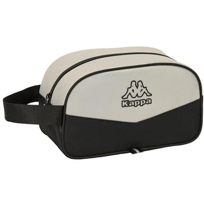 safta Kappa Grey Kulturbeutel für Kinder, mittelgroß, mit Griff, Kinder-Kulturbeutel, anpassbar an den Wagen, einfache Reinigung, bequem und vielseitig, Qualität und Widerstandsfähigkeit, 26 x 12 x 15 cm safta Kappa Grey Kulturbeutel für Kinder, mittelgroß, mit Griff, Kinder-Kulturbeutel, anpassbar an den Wagen, einfache Reinigung, bequem und vielseitig, Qualität und Widerstandsfähigkeit, 26 x 12 x 15 cm