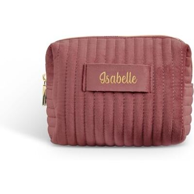 Love Faith personalisierte Samt-Kosmetiktasche Mit Namen Pink 17x12 cm Kuschelig weiche Samt-Kosmetiktasche Lass deinen Wunschnamen aufdrucken Tolle Geschenkidee für Frauen Love Faith personalisierte Samt-Kosmetiktasche Mit Namen Pink 17x12 cm Kuschelig weiche Samt-Kosmetiktasche Lass deinen Wunschnamen aufdrucken Tolle Geschenkidee für Frauen