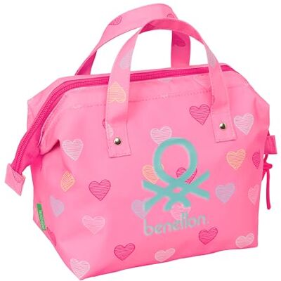 safta Benetton Heart Kulturbeutel mit Griffen, Kinder-Kulturbeutel, anpassbar an den Wagen, ideal für Kinder von 5 bis 14 Jahren, bequem und vielseitig, Qualität und Widerstandsfähigkeit, 26,5 x 12,5 x 17,5 safta Benetton Heart Kulturbeutel mit Griffen, Kinder-Kulturbeutel, anpassbar an den Wagen, ideal für Kinder von 5 bis 14 Jahren, bequem und vielseitig, Qualität und Widerstandsfähigkeit, 26,5 x 12,5 x 17,5