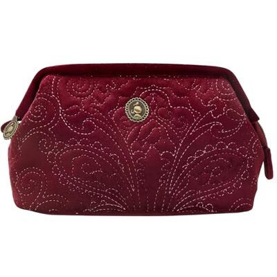 Pip Studio Kosmetiktasche Klein Samt Quiltey Days Rot Pip Studio Kosmetiktasche Klein Samt Quiltey Days Rot