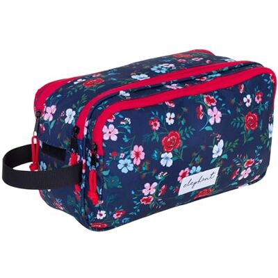 Elephant Kulturbeutel Damen Kosmetiktasche Reise Travel Blue Flower 13022 Beautycase Washbag Kulturtasche groß geräumig viele Fächer Tasche Sauna Blau Blume Elephant Kulturbeutel Damen Kosmetiktasche Reise Travel Blue Flower 13022 Beautycase Washbag Kulturtasche groß geräumig viele Fächer Tasche Sauna Blau Blume