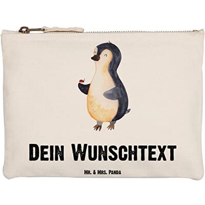 Panda Personalisierte Kosmetiktasche Pinguin Marienkäfer Grösse XL Große Geschenke, Schminktasche Mit Namen, Liebe, Aufmerksam, Kulturbeutel personalisierbar, Kleine Wunder, Glück Panda Personalisierte Kosmetiktasche Pinguin Marienkäfer Grösse XL Große Geschenke, Schminktasche Mit Namen, Liebe, Aufmerksam, Kulturbeutel personalisierbar, Kleine Wunder, Glück
