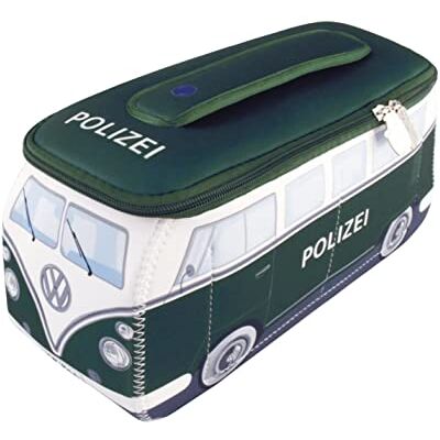 BRISA VW Collection T1 Bulli Bus Kulturbeutel Kosmetiktasche Volkswagen Universaltasche Waschbeutel, Wasserabweisend Aufhänghaken 4 Netzfächer Reisen Bad, Neopren, Polizei/Grün Groß BRISA VW Collection T1 Bulli Bus Kulturbeutel Kosmetiktasche Volkswagen Universaltasche Waschbeutel, Wasserabweisend Aufhänghaken 4 Netzfächer Reisen Bad, Neopren, Polizei/Grün Groß