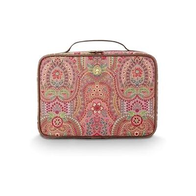 Pip Studio Casey Beauty Case Jabali Red 27x10x19cm Pip Studio Casey Beauty Case Jabali Red 27x10x19cm