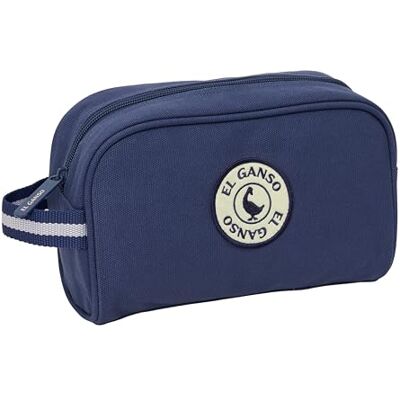 safta EL GANSO Jeans Kulturbeutel für Kinder mit Griff, Kulturbeutel für Kinder, einfache Reinigung, bequem und vielseitig, Qualität und Widerstandsfähigkeit, 24 x 10 x 15 cm safta EL GANSO Jeans Kulturbeutel für Kinder mit Griff, Kulturbeutel für Kinder, einfache Reinigung, bequem und vielseitig, Qualität und Widerstandsfähigkeit, 24 x 10 x 15 cm
