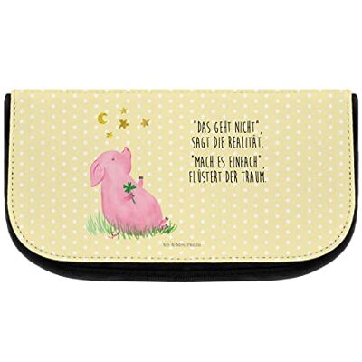 Panda Kosmetiktasche Schwein Glück Geschenk, Beauty Case, Schminktäschen, Motivation, Gute Laune, Kulturtasche, Schweinchen, lustige Panda Kosmetiktasche Schwein Glück Geschenk, Beauty Case, Schminktäschen, Motivation, Gute Laune, Kulturtasche, Schweinchen, lustige