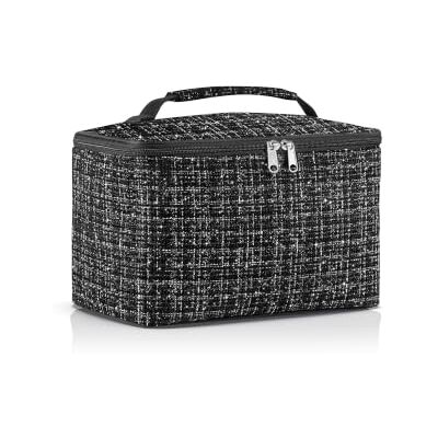 reisenthel cometic case bouclé Black quadratischer Kulturbeutel, Gepäckorganisator, Kosmetiktasche reisenthel cometic case bouclé Black quadratischer Kulturbeutel, Gepäckorganisator, Kosmetiktasche