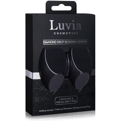 Luvia Cosmetics Make-up Schwamm-Set im Diamond Shape Make-up-Blender schwarz Luvia Cosmetics Make-up Schwamm-Set im Diamond Shape Make-up-Blender schwarz