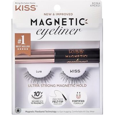 Kiss Magnetic Lash Collection Eyeliner & Lash Set Lure Kiss Magnetic Lash Collection Eyeliner & Lash Set Lure