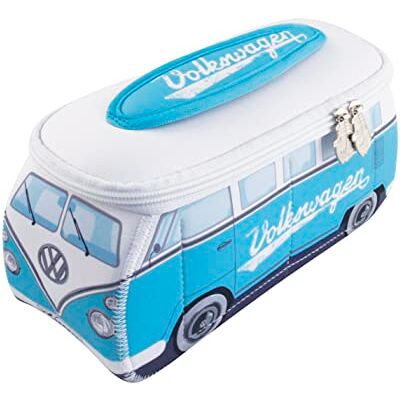 BRISA VW Collection T1 Bulli Bus Kulturbeutel Kosmetiktasche Volkswagen Universaltasche Waschbeutel, Wasserabweisend 4 Netzfächer Reisen Bad Werkzeug, Neopren, Türkis Klein BRISA VW Collection T1 Bulli Bus Kulturbeutel Kosmetiktasche Volkswagen Universaltasche Waschbeutel, Wasserabweisend 4 Netzfächer Reisen Bad Werkzeug, Neopren, Türkis Klein