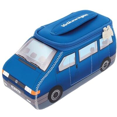 BRISA VW Collection T4 Bulli Bus Kulturbeutel Kosmetiktasche Volkswagen Universaltasche Waschbeutel, Wasserabweisend Aufhänghaken 4 Netzfächer für Reisen, Bad, Neopren, Blau Groß BRISA VW Collection T4 Bulli Bus Kulturbeutel Kosmetiktasche Volkswagen Universaltasche Waschbeutel, Wasserabweisend Aufhänghaken 4 Netzfächer für Reisen, Bad, Neopren, Blau Groß